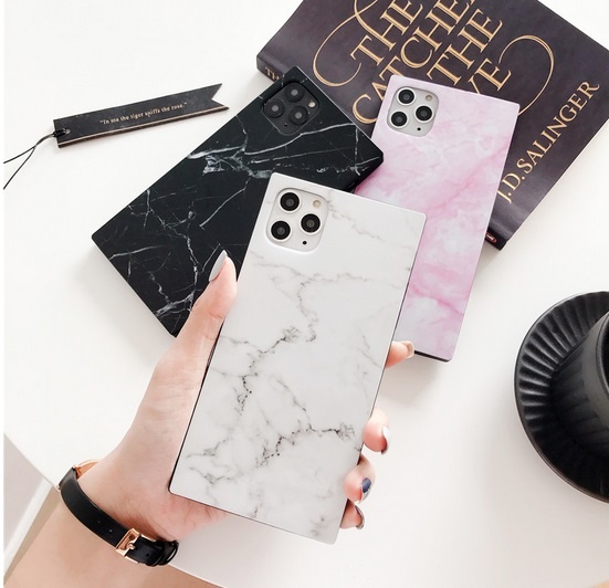 TPU toughened glass case Right angle design