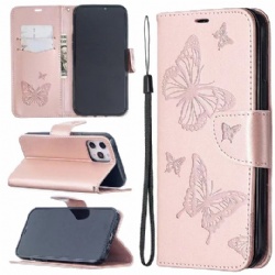 Butterfly pattern Smartphone cover (TPU+PU)